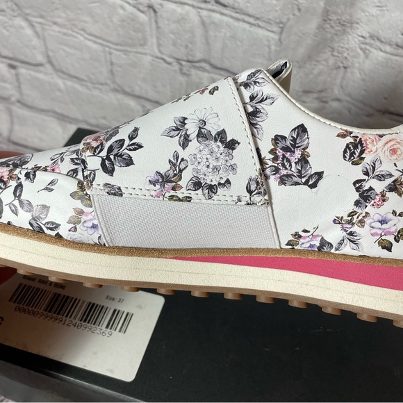 New Rag & Bone Dylan Elastic Runner Floral Slip On Sneakers Size 38 US 8 - Picture 13 of 13